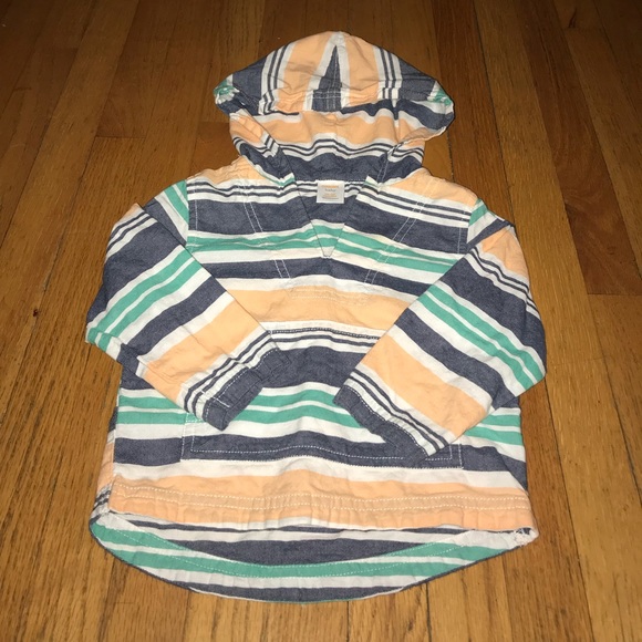 Gymboree Sandstripe Southwest Hoodie Sz 18-24m - Picture 5 of 6